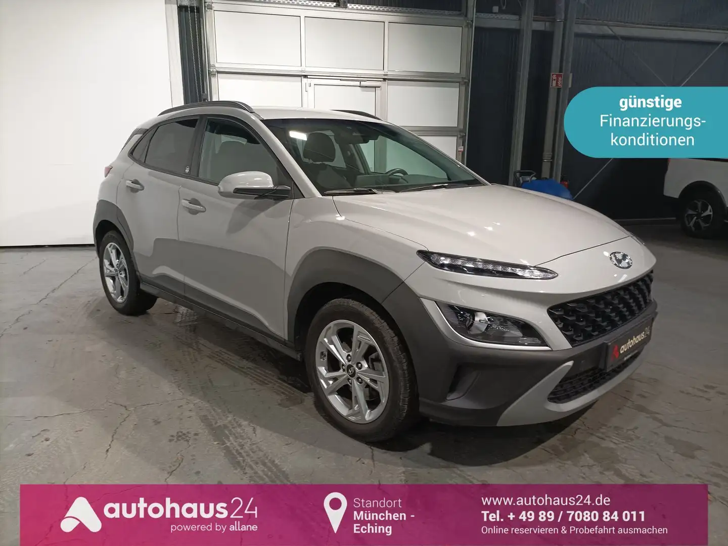 Hyundai KONA 1.0 T-GDI Ed. 30 ParkPilot|Sitzhz|Kamera Grau - 1