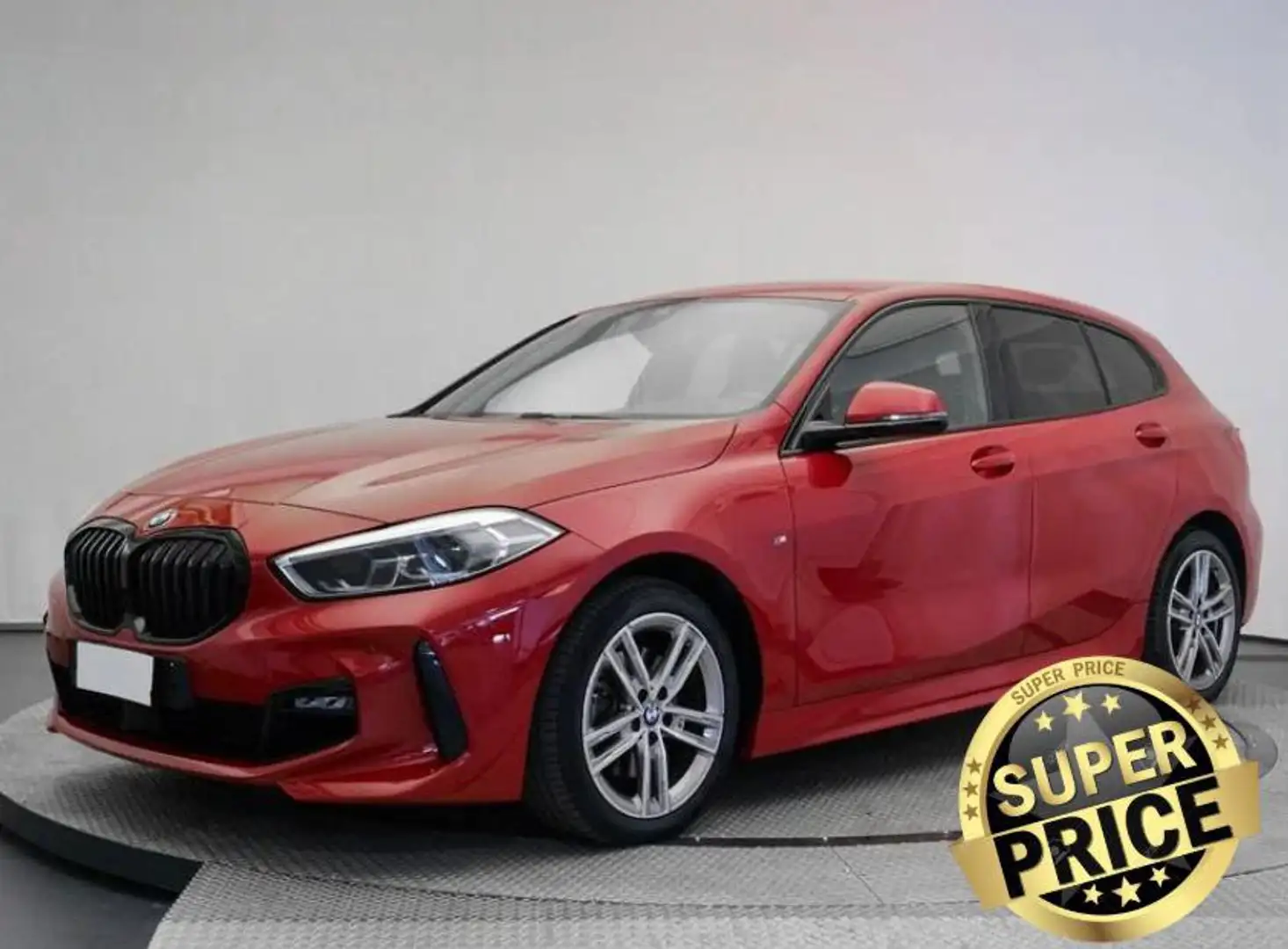BMW 118 118d 5p. M Sport Rosso - 1