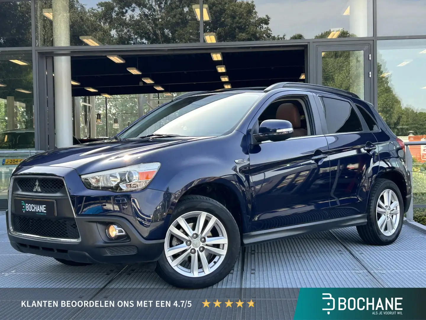 Mitsubishi ASX 1.6 Intense ClearTec | Trekhaak | Lederen bekledin Blauw - 1