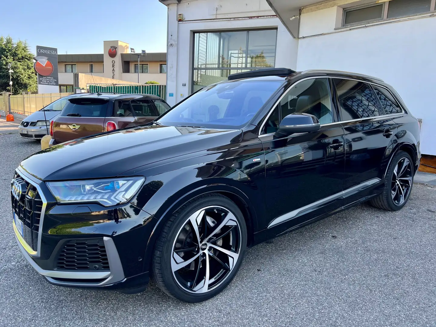 Audi Q7 Q7 II 2019 50 3.0 tdi mhev quattro tiptronic 7p.t Schwarz - 2