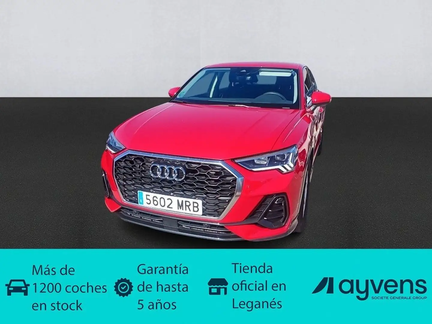 Audi Q3 Sportback 35 TDI Advanced S tronic Rojo - 1
