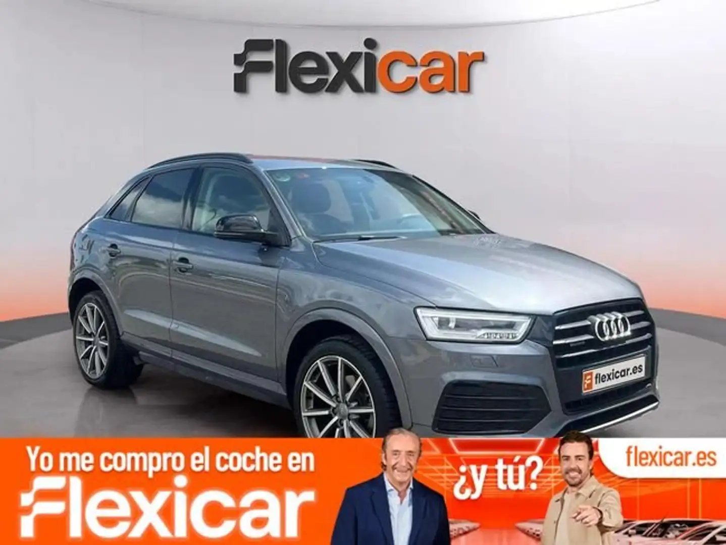 Audi Q3 2.0TDI quattro S tronic 110kW Gris - 1