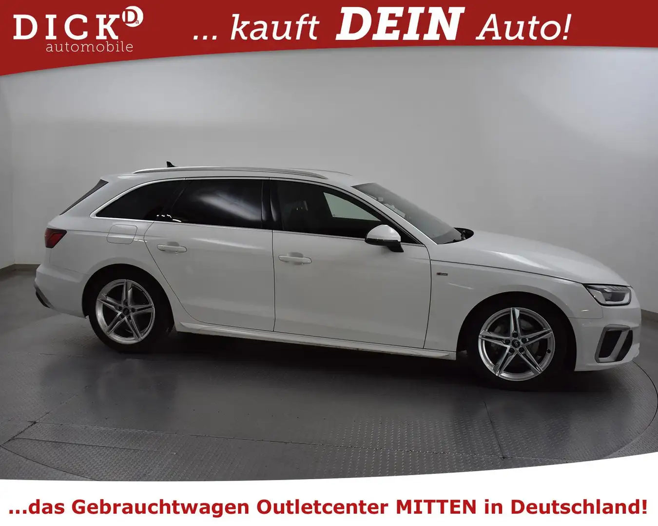 Audi A4 Av 40d Quatt Sport S LINE+B&O+LED+STANDHZ+18" Beyaz - 2