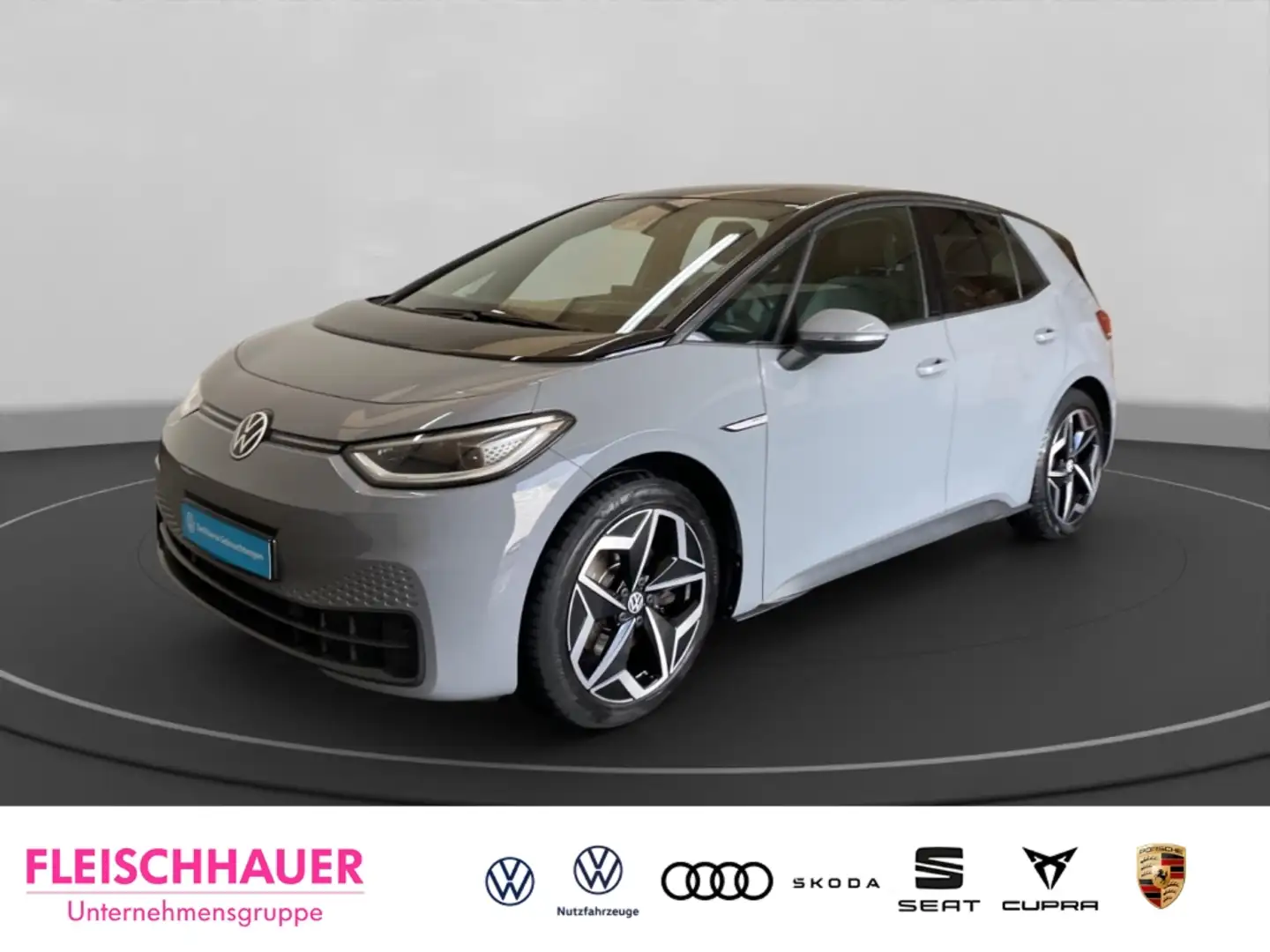 Volkswagen ID.3 Pro Performance Matrix-LED SHZ Kamera App-Connect Gris - 1