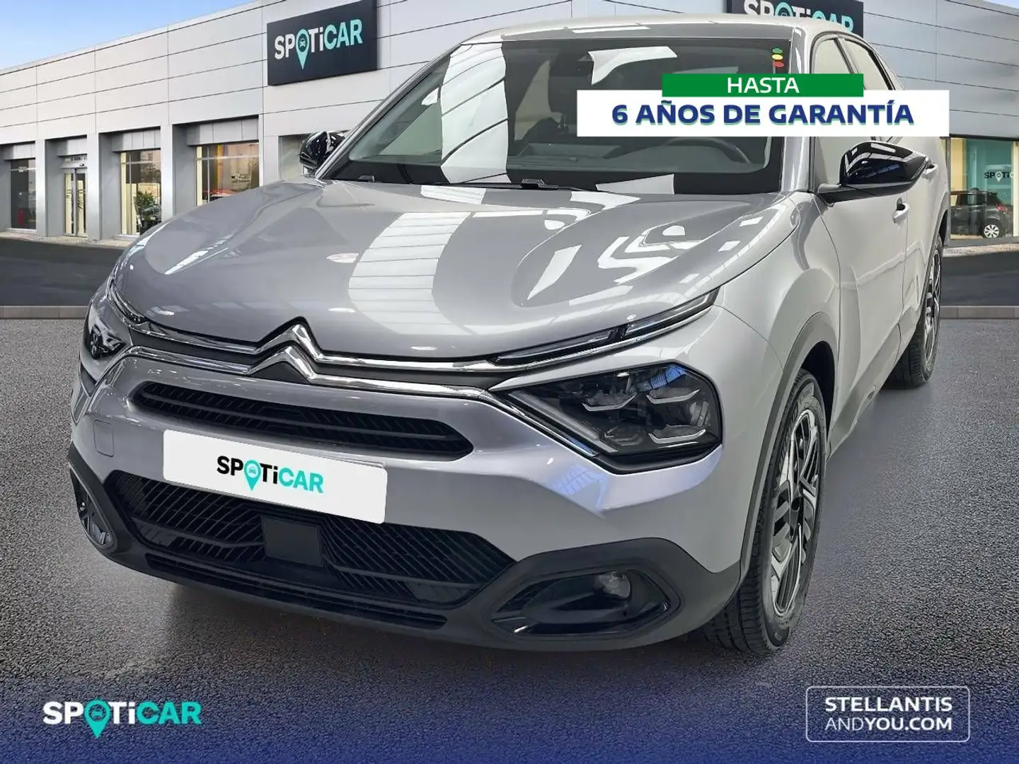 Citroen C4 1.2 PureTech Plus S&S 130 Gris - 1