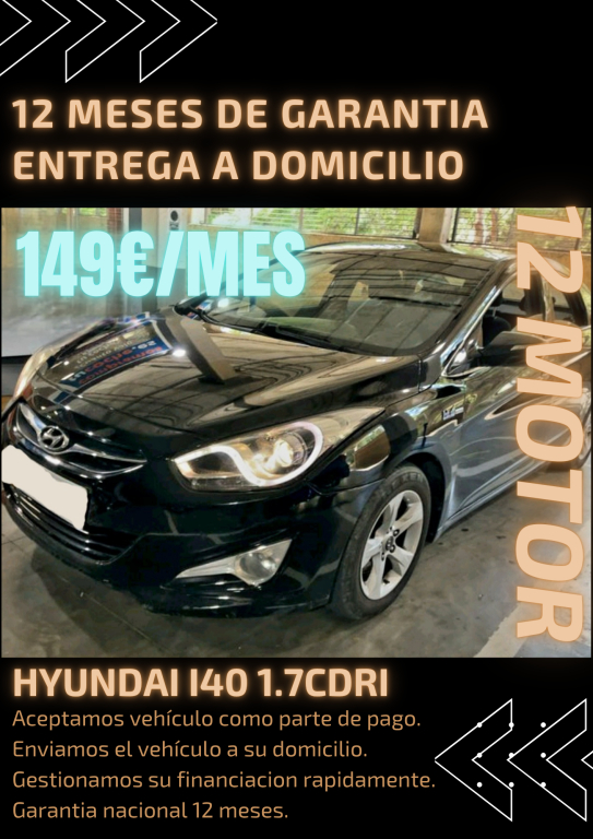 Hyundai i40 1.7CRDI Bluedrive Tecno Xenon 136 - foto 1