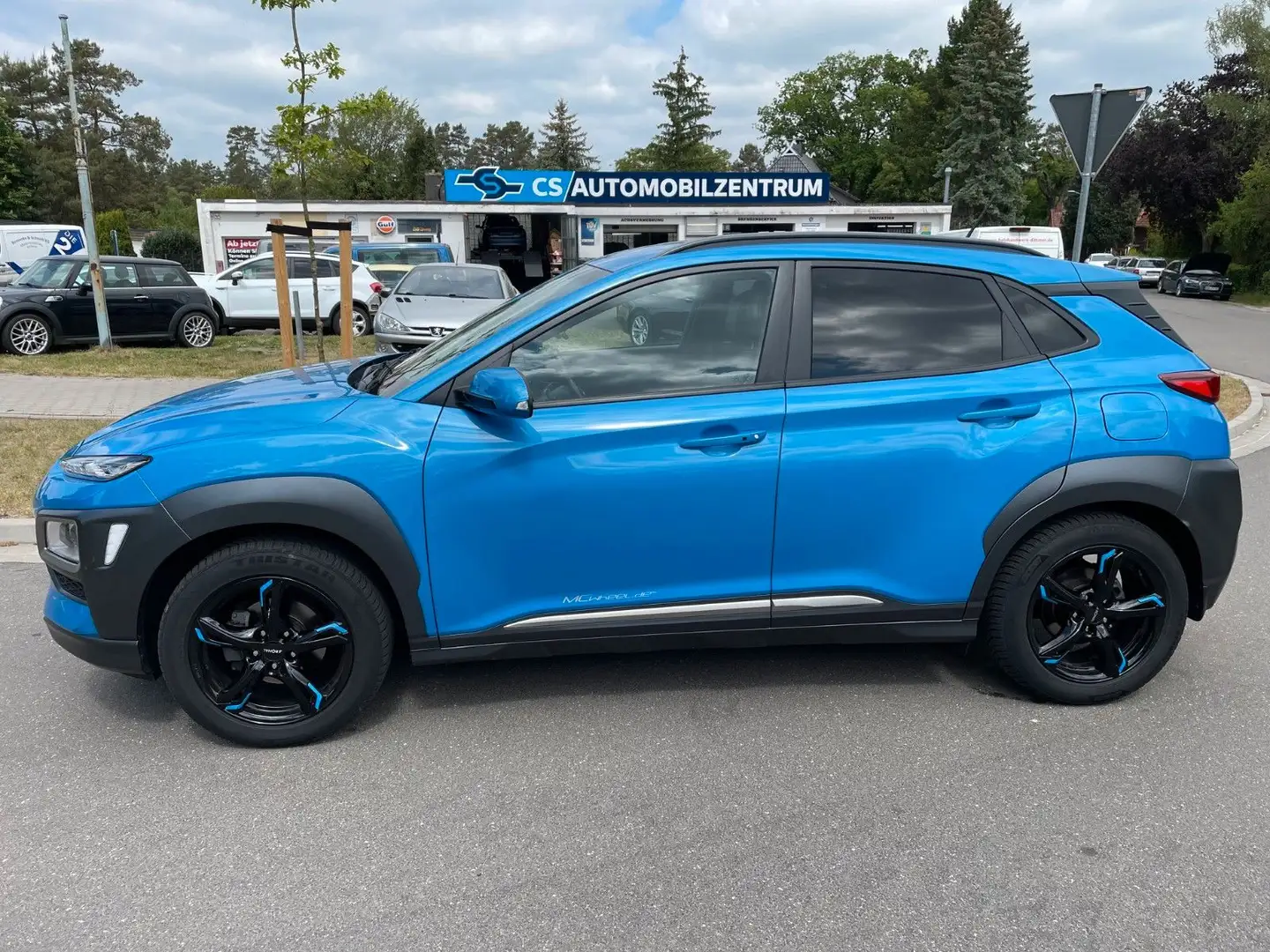 Hyundai KONA Premium 2WD Kamera+Teilleder+Allwetter+AHK Bleu - 1