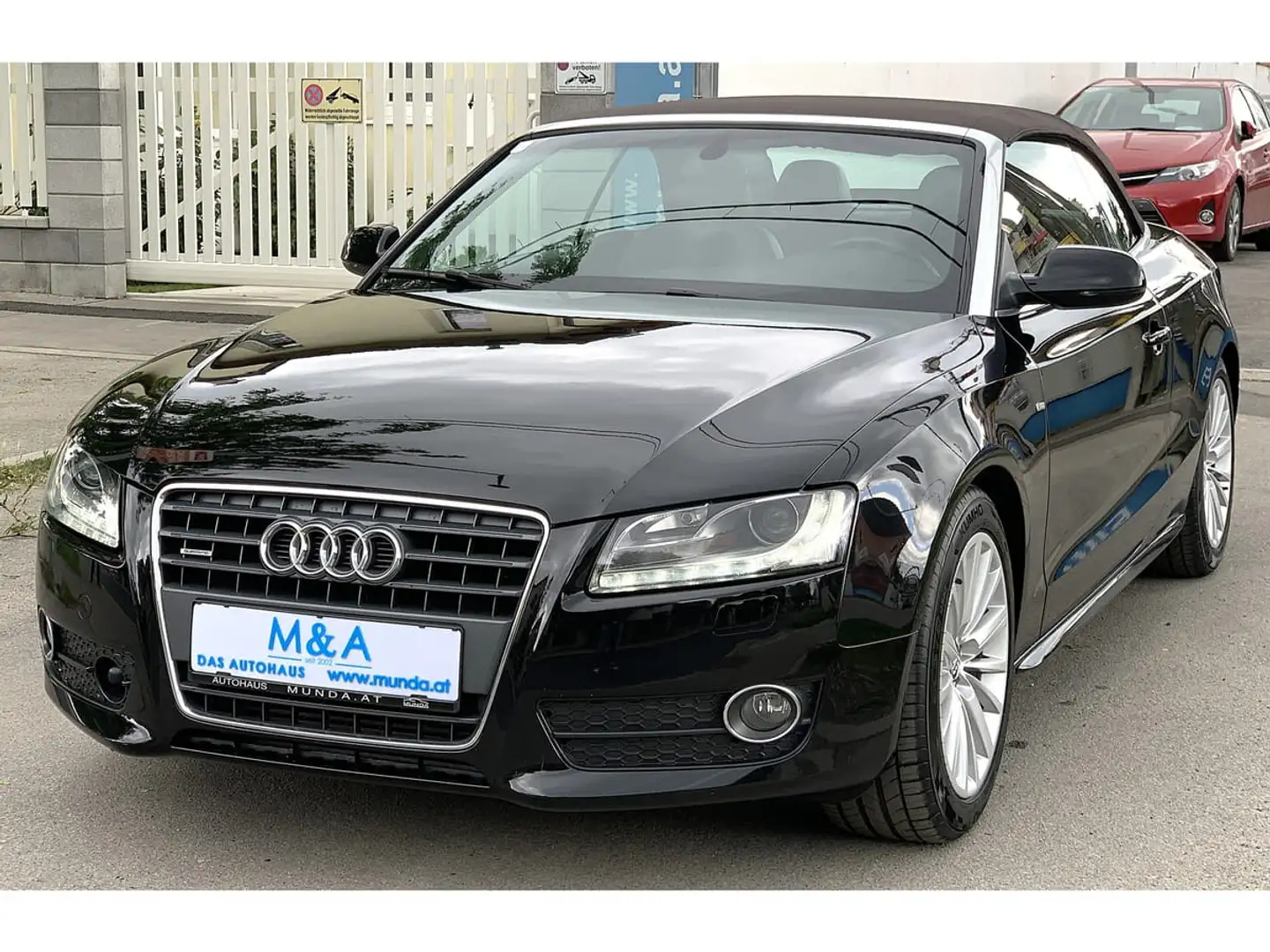 Audi A5 Cabriolet 2.0 TFSI multitronic*GARANTIE Zwart - 1