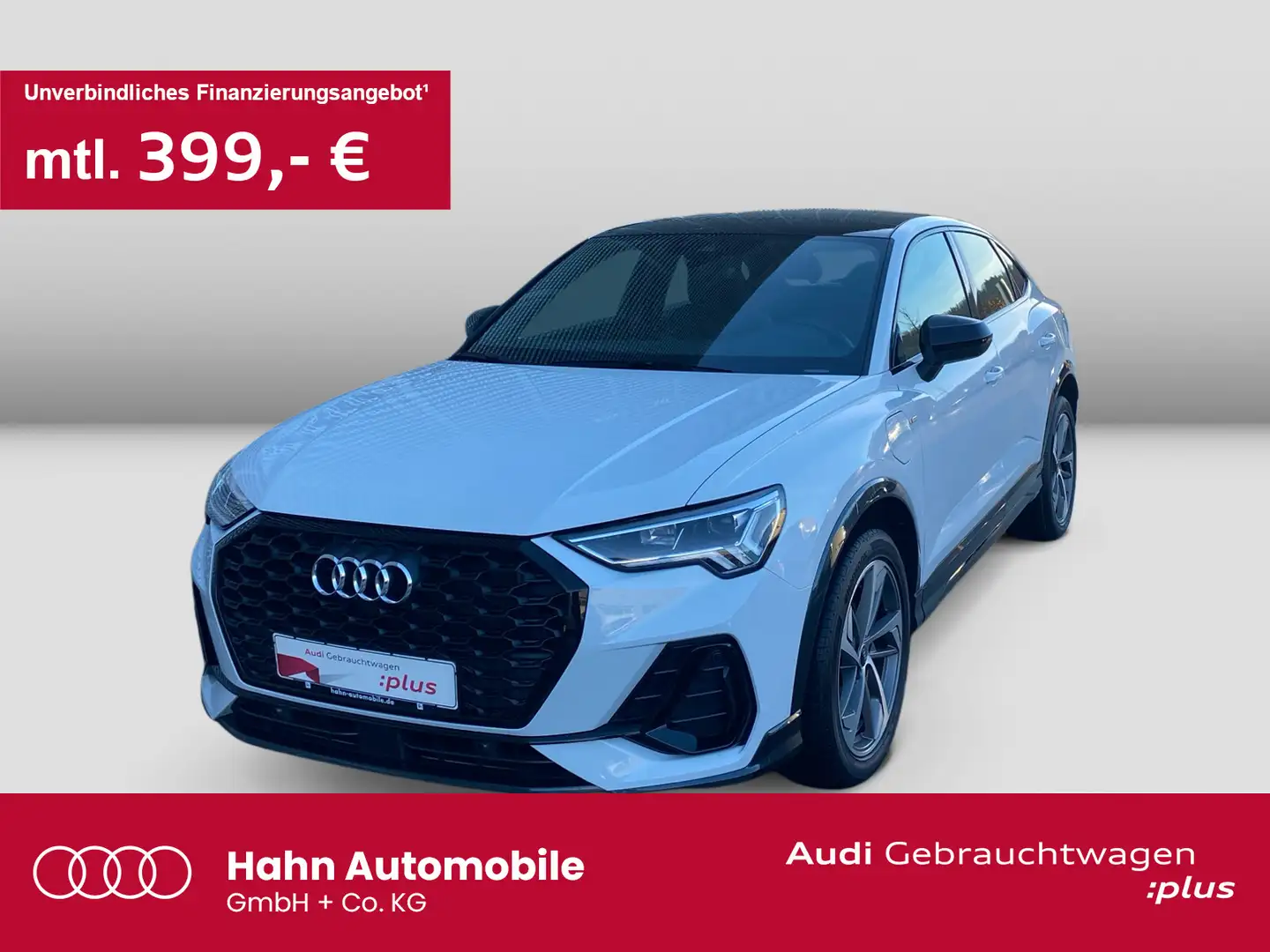 Audi Q3 45TFSIe S line S-trc Virtual AHK Op Blanc - 1