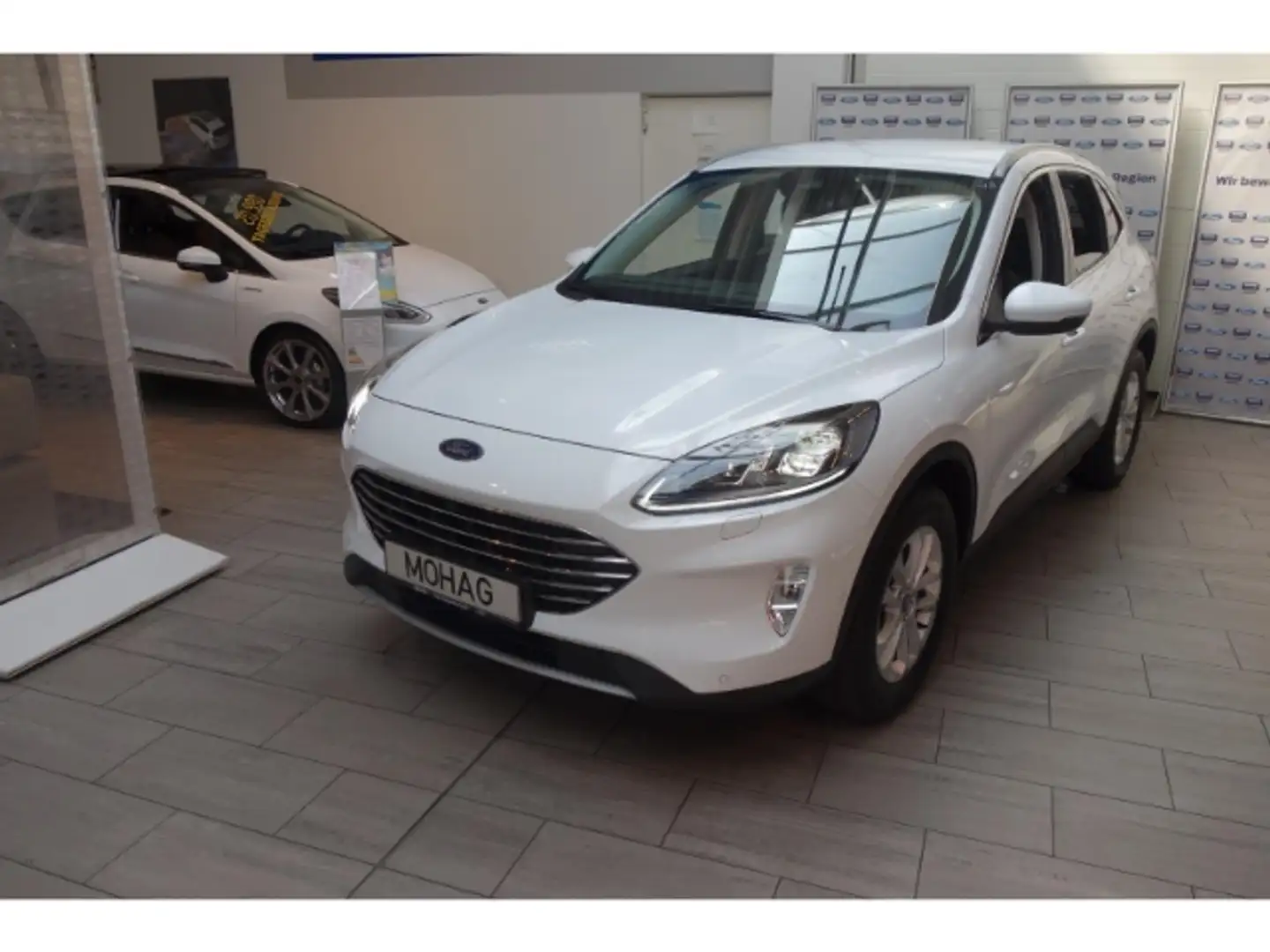 Ford Kuga 1.5 EcoBoost EU6d-T Titanium X AHK Navi Leder Soun Wit - 1