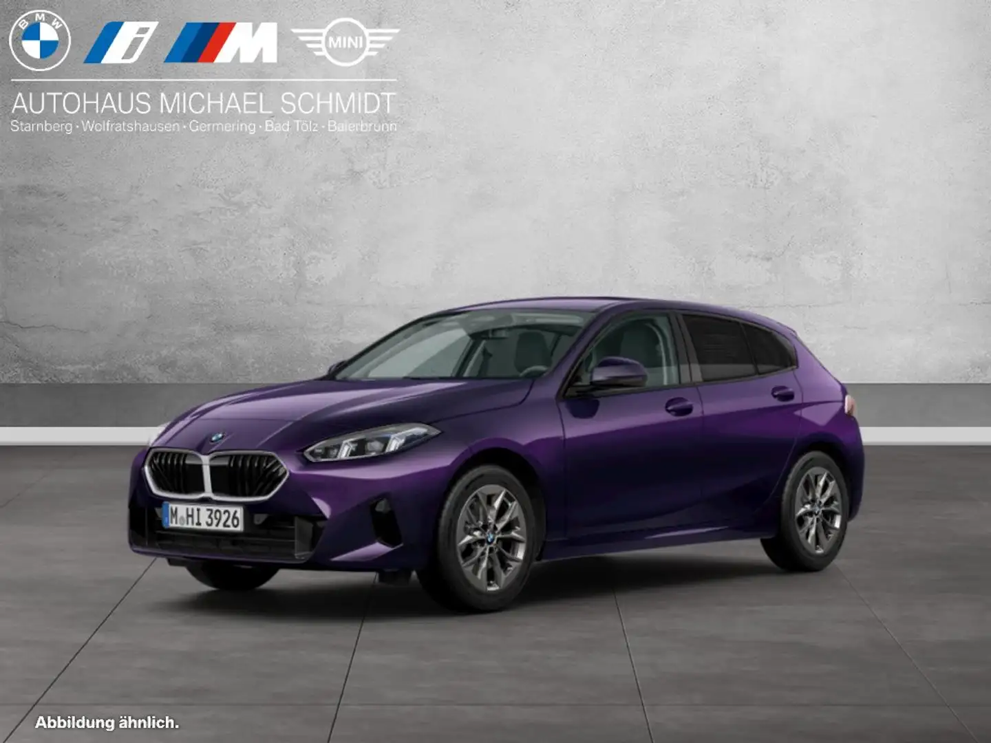 BMW 118 d DAB LED RFK Komfortzg. Parkassistent Shz Violet - 1