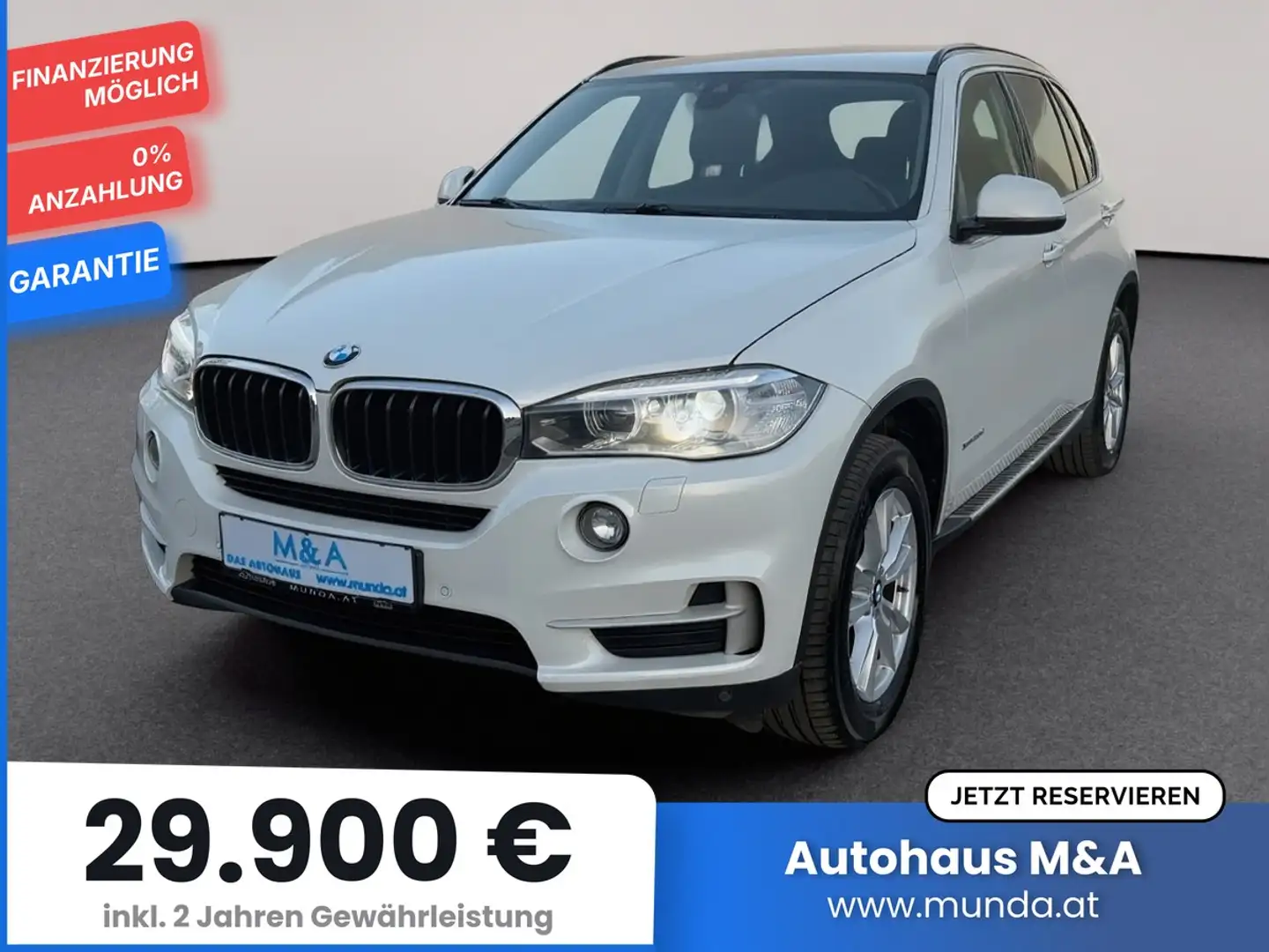 BMW X5 xDrive 30d Lounge Plus * 7-SItzer * Garantie Weiß - 1