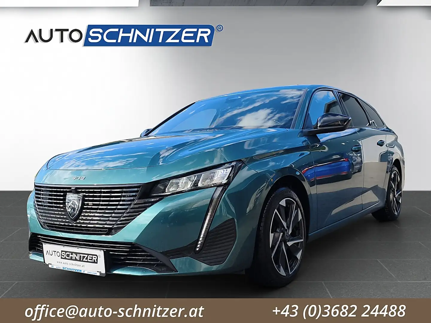 Peugeot 308 SW PureTech 130 S&S 6-Gang-Manuell Allure Pack Blau - 1