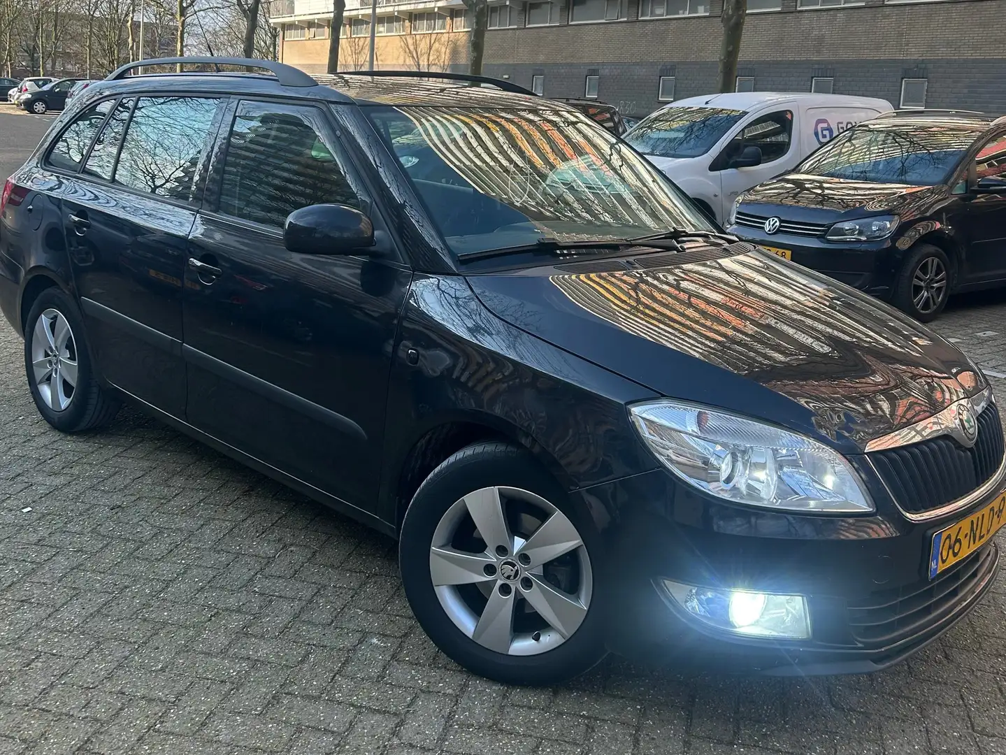 Skoda Fabia Fabia 1.2 TDI Greenline Zwart - 1
