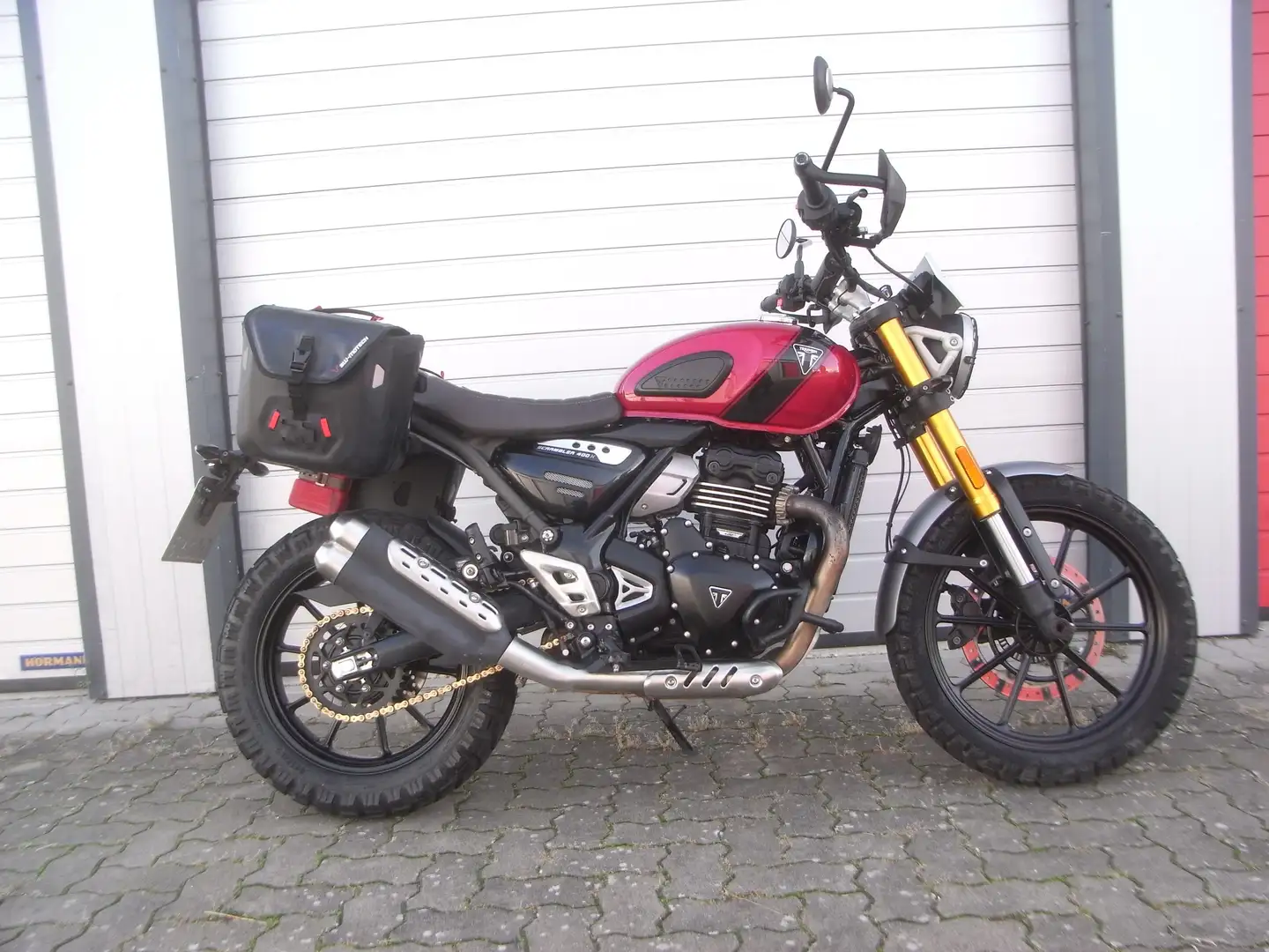 Triumph Scrambler 400 X -- Top Zubehör -- Neuer Service !!! Rojo - 2
