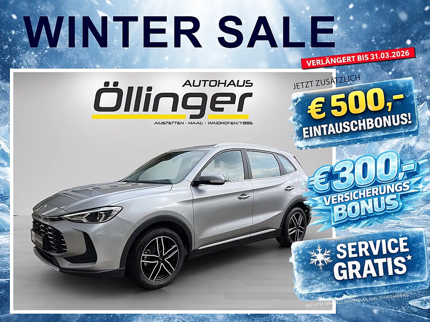 MG ZS 1.5 Hybrid+ Comfort Silber - 1