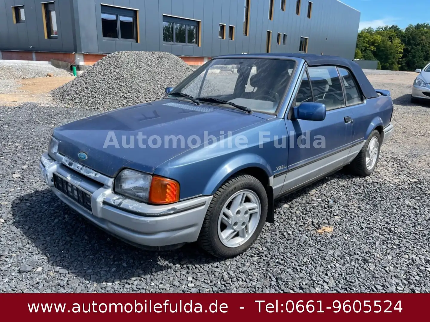 Ford Escort Cabrio 1.6 Azul - 1
