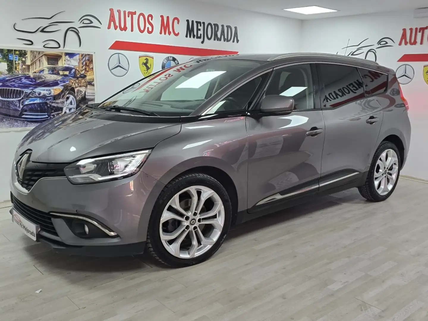Renault Grand Scenic dCi Zen Blue S&S 88kW Gris - 2