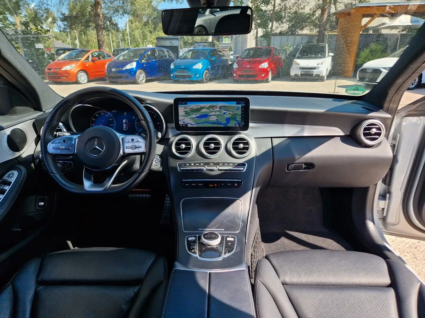 Mercedes-Benz C 200 d LiMO AMG MBUX LED KAMERA ViRTUAL CP AHK Silber - 2