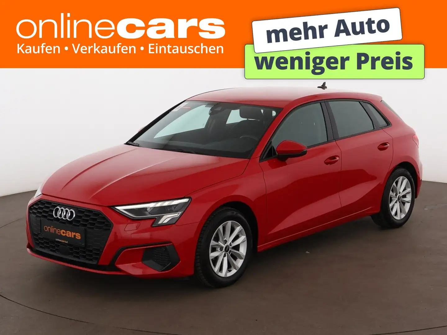Audi A3 SB 30 TFSI Aut LED RADAR NAVI ASSIST TEMP PDC Rot - 1