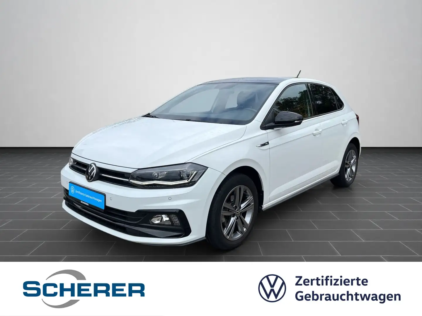 Volkswagen Polo Highline 1.0 TSI DSG R-LINE NAVI LED Weiß - 1