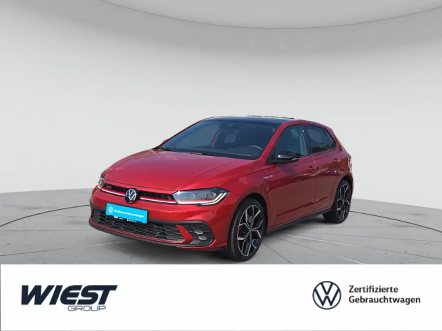 Volkswagen Polo GTI 2.0 TSI DSG, 5J.Gar./ACC/KAM/NAVI/uvm. Rot - 1