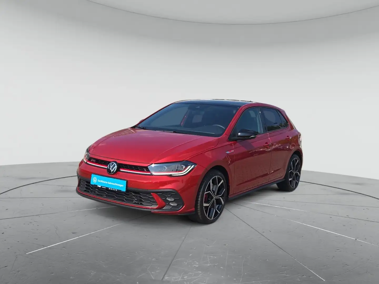 Volkswagen Polo GTI 2.0 TSI DSG, 5J.Gar./ACC/KAM/NAVI/uvm. Rot - 2