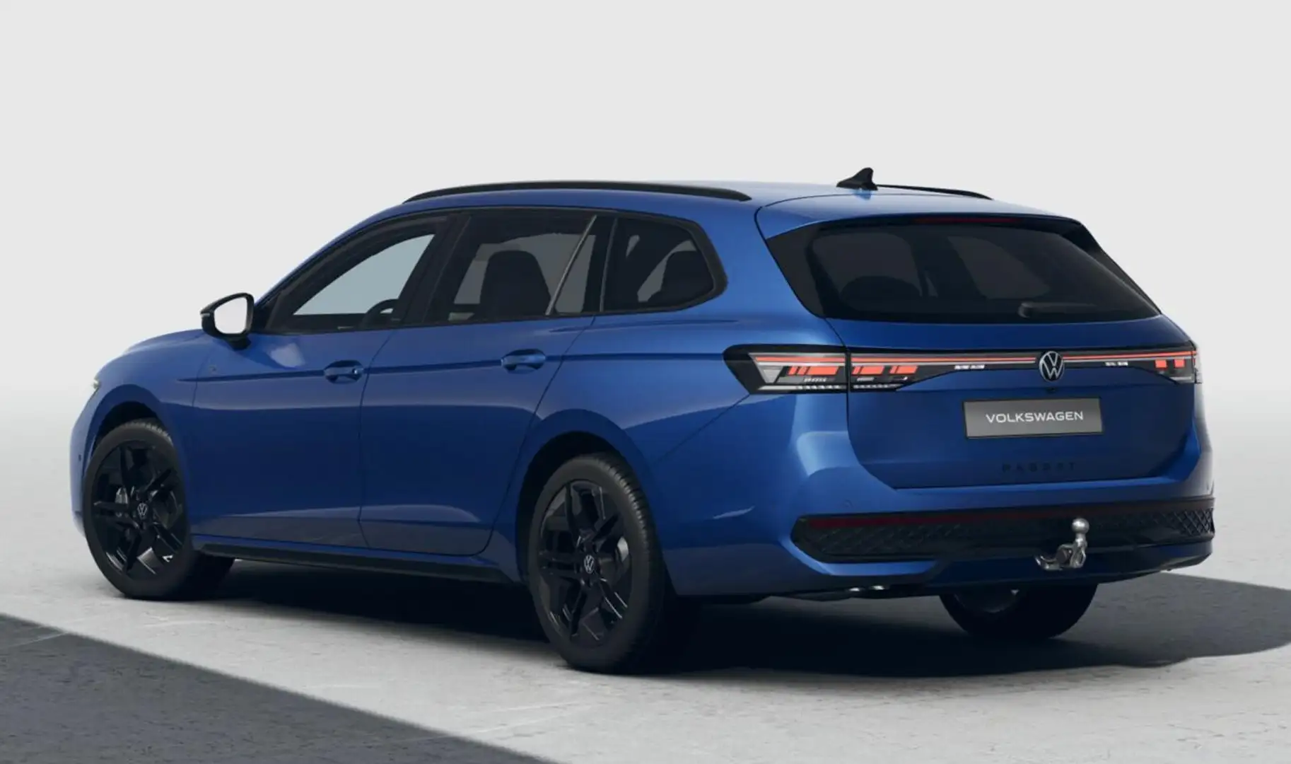 Volkswagen Passat Variant Var. TDI 193 4M DSG R-Line Nav+ AHK Black 142 k... Azul - 2