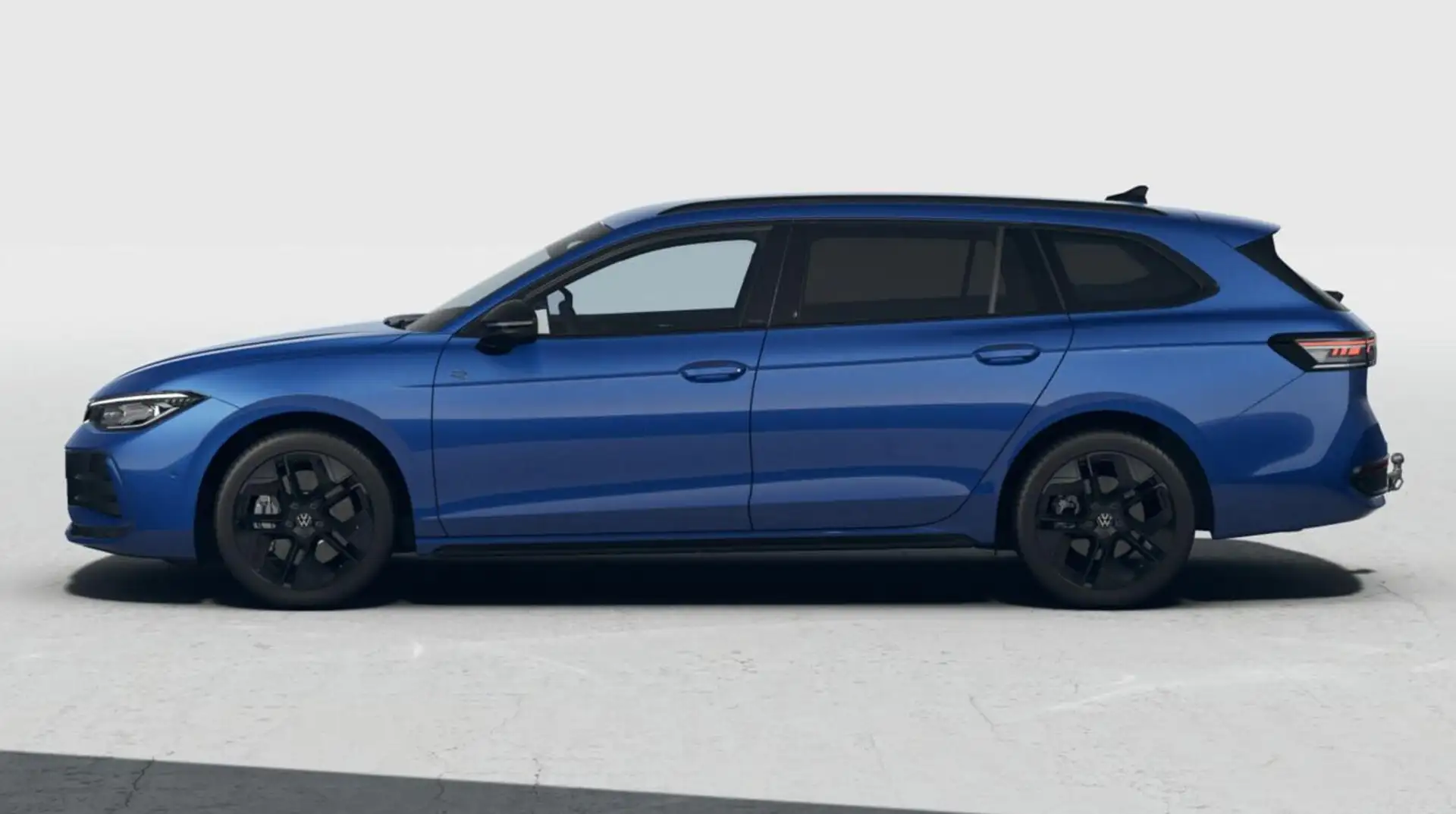 Volkswagen Passat Variant Var. TDI 193 4M DSG R-Line Nav+ AHK Black 142 k... Azul - 1