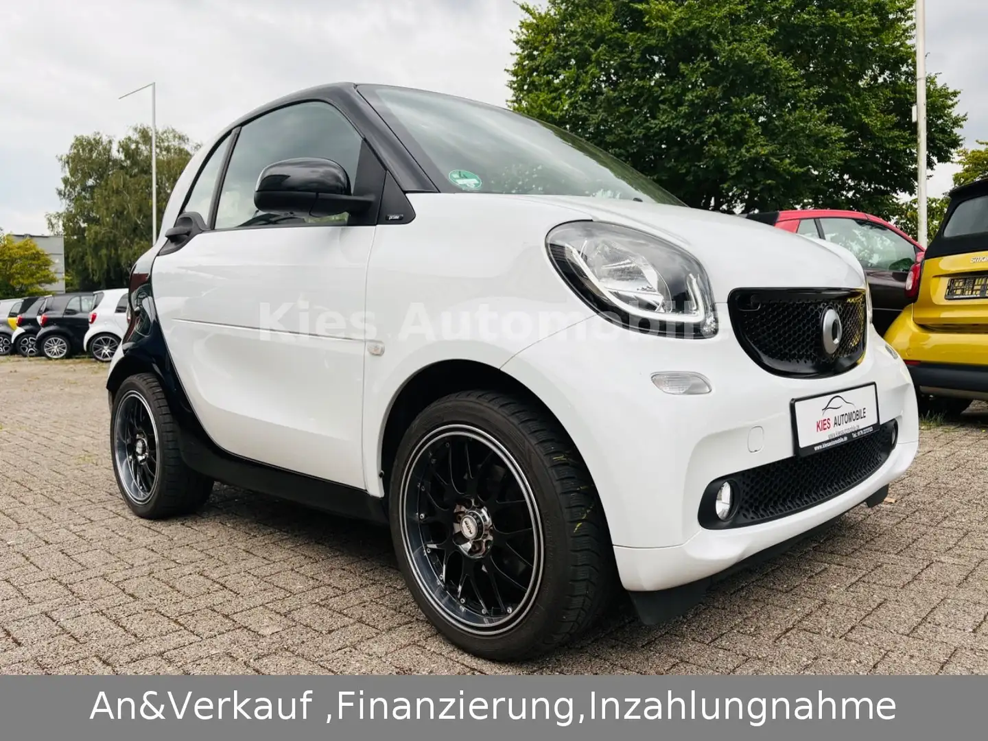 smart forTwo Prime Sport 90Ps AUTOM/LEDER/KLIMA/SITZH Schwarz - 2