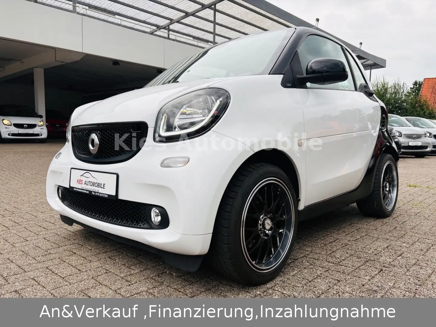 smart forTwo Prime Sport 90Ps AUTOM/LEDER/KLIMA/SITZH Schwarz - 1