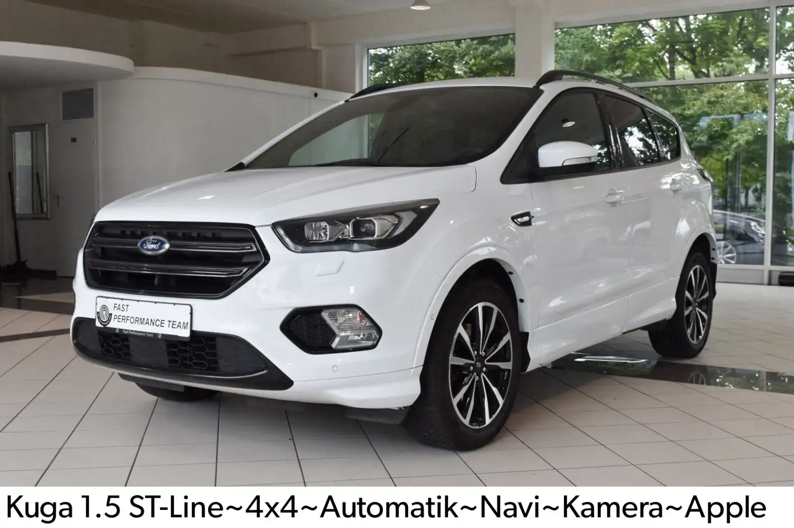 Ford Kuga 1.5 ST-Line~4x4~Automatik~Navi~Kamera~Apple Weiß - 1