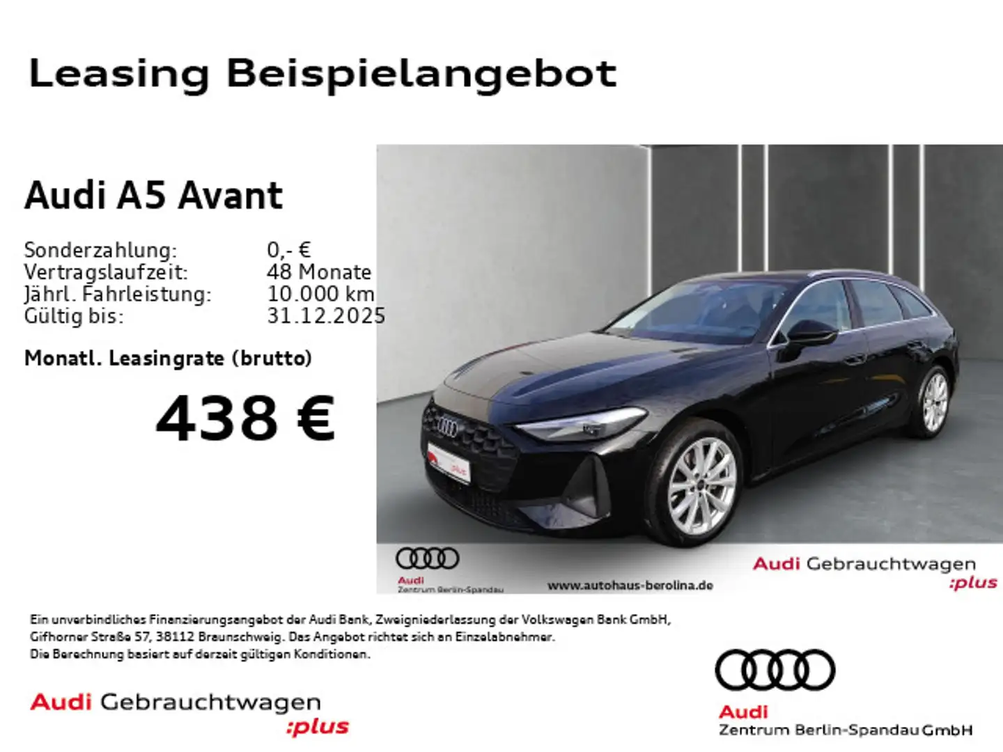Audi A5 TFSI S tronic *ACC*NAV*R-CAM*PDC+*SHZ* Schwarz - 1