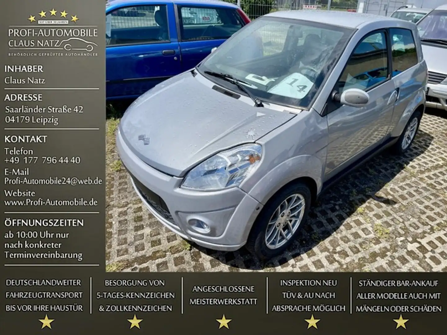 Ligier IXO DCi 45 KM H Mopedauto*LIEFERUNG möglich* Argento - 1