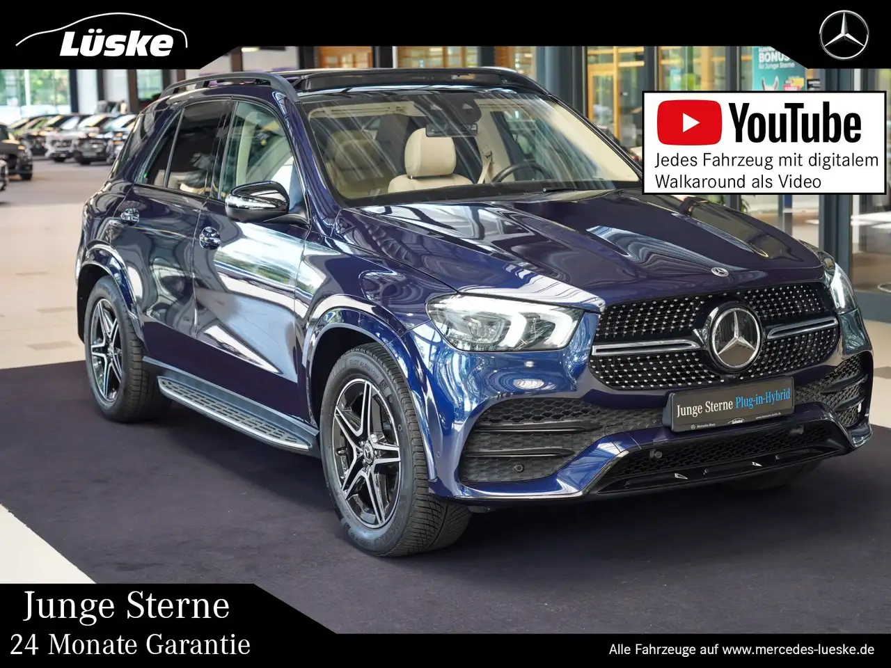 Mercedes-Benz GLE 350 de 4M AMG Line Night macchiato Pano AHK