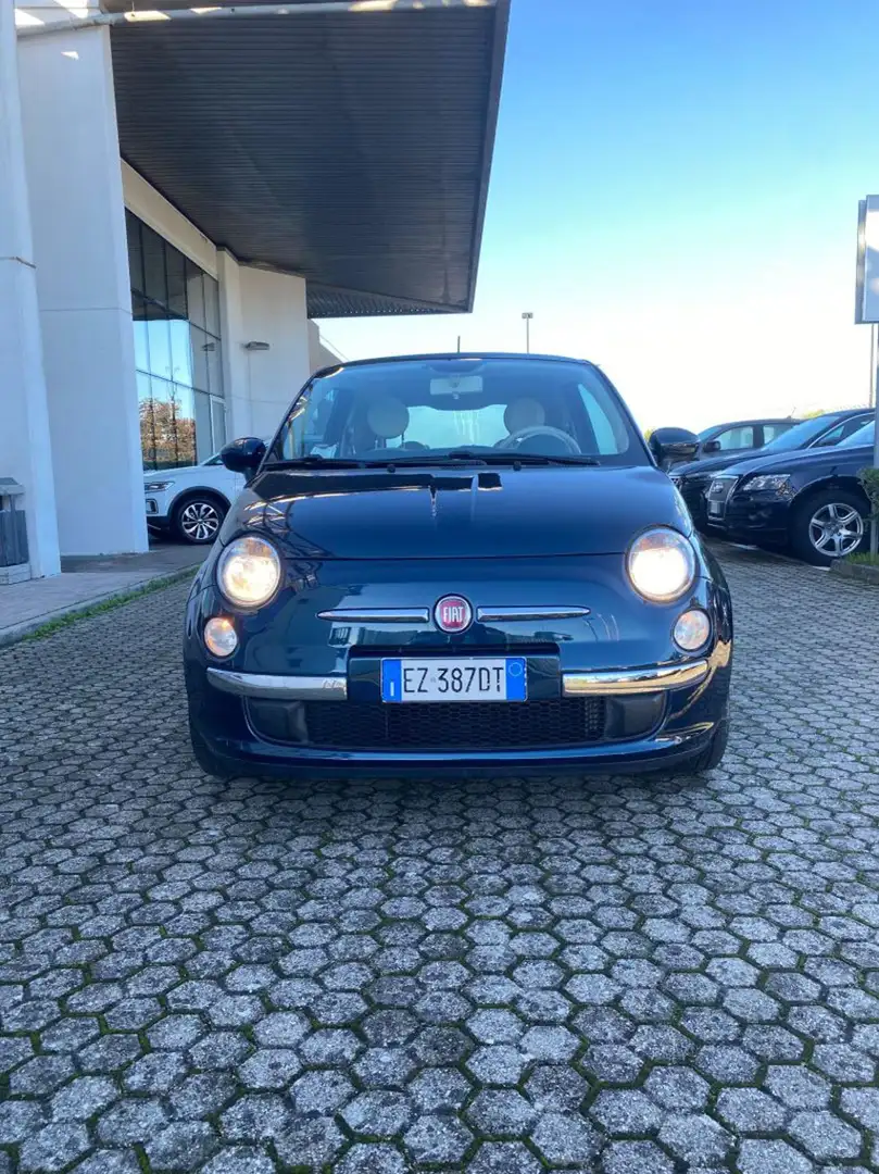 Fiat 500 1.2 Lounge NEO PATENTATO Bleu - 1