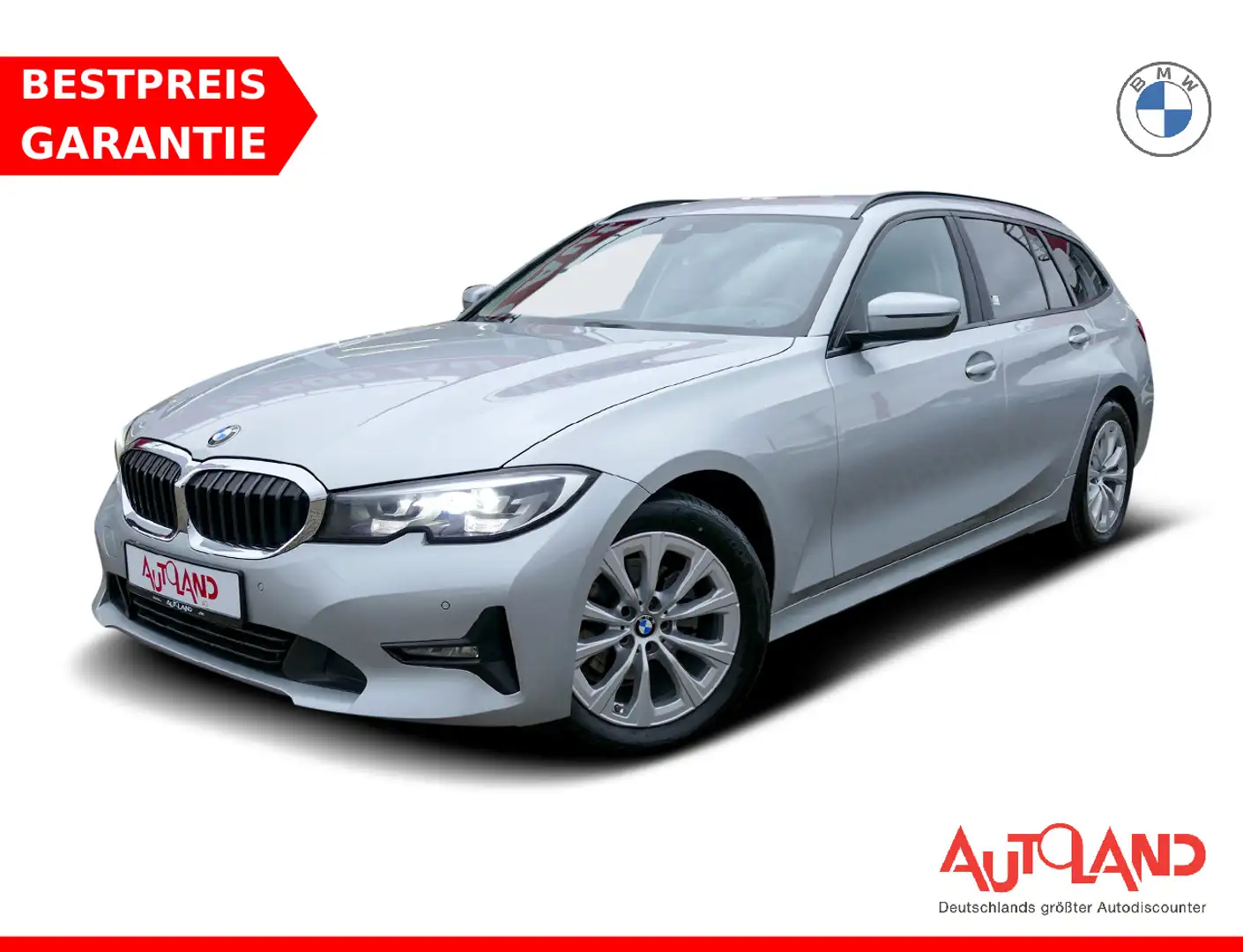 BMW 320 320d xDrive Advantage LED Navi Sitzheizung PDC Silber - 1