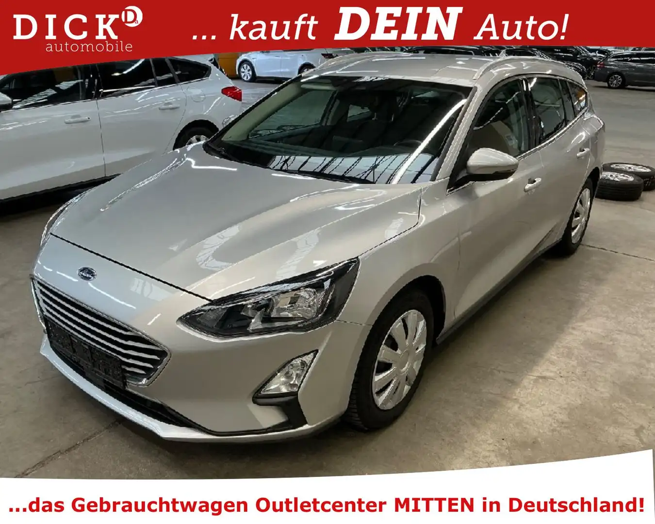 Ford Focus Tur. 1.5d C&C LED/NAVI/SHZ/RFK/AHK/8Fa Argent - 1