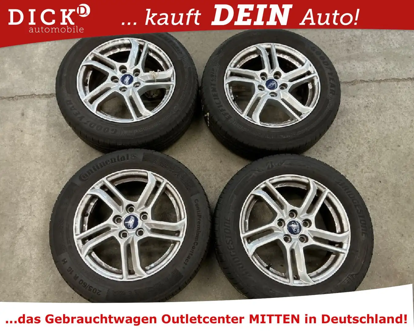 Ford Focus Tur. 1.5d C&C LED/NAVI/SHZ/RFK/AHK/8Fa Argent - 2