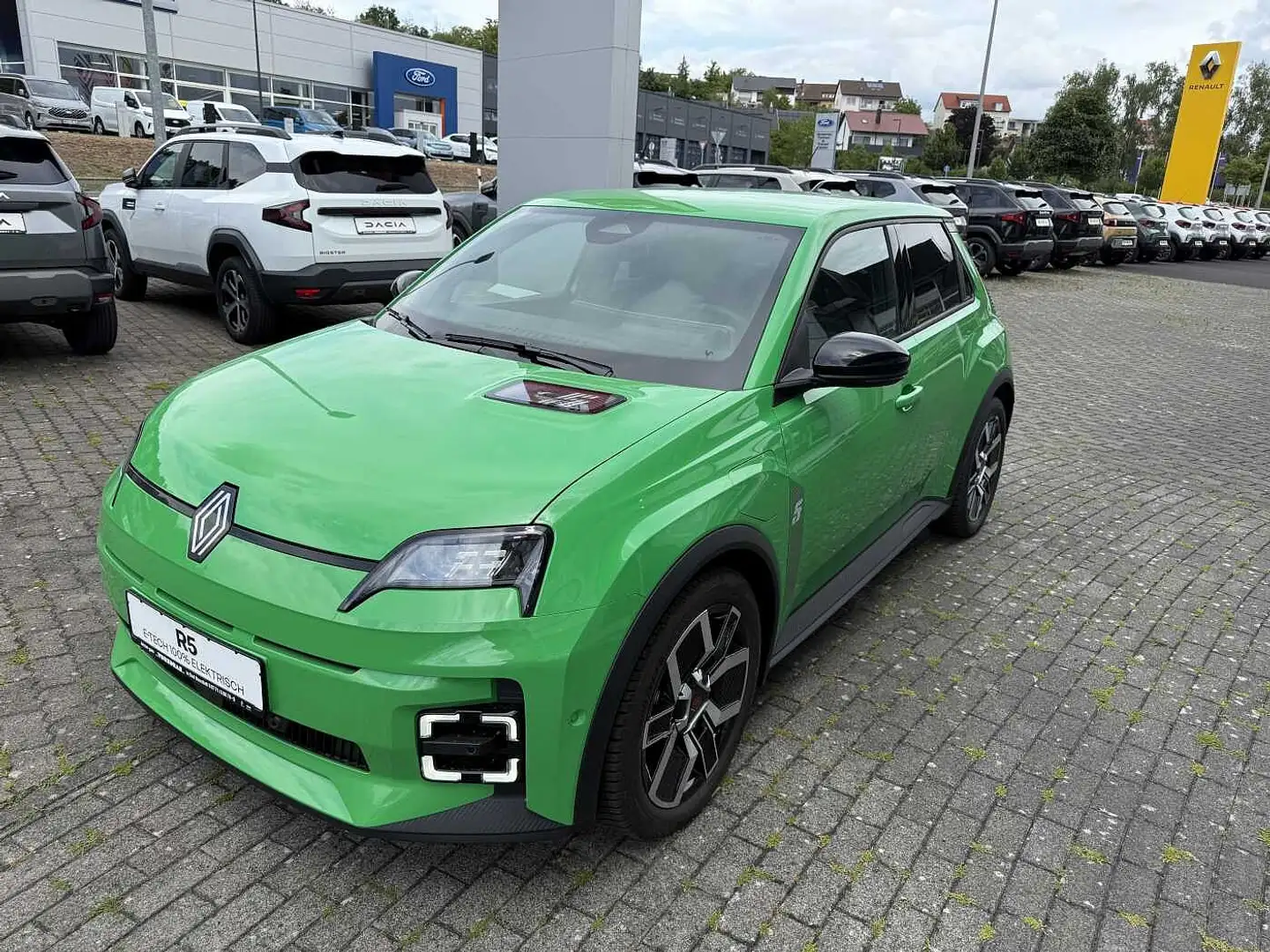 Renault R 5 5 E-Tech Techno 120 Urban Range Driving-P. Winter- Verde - 1