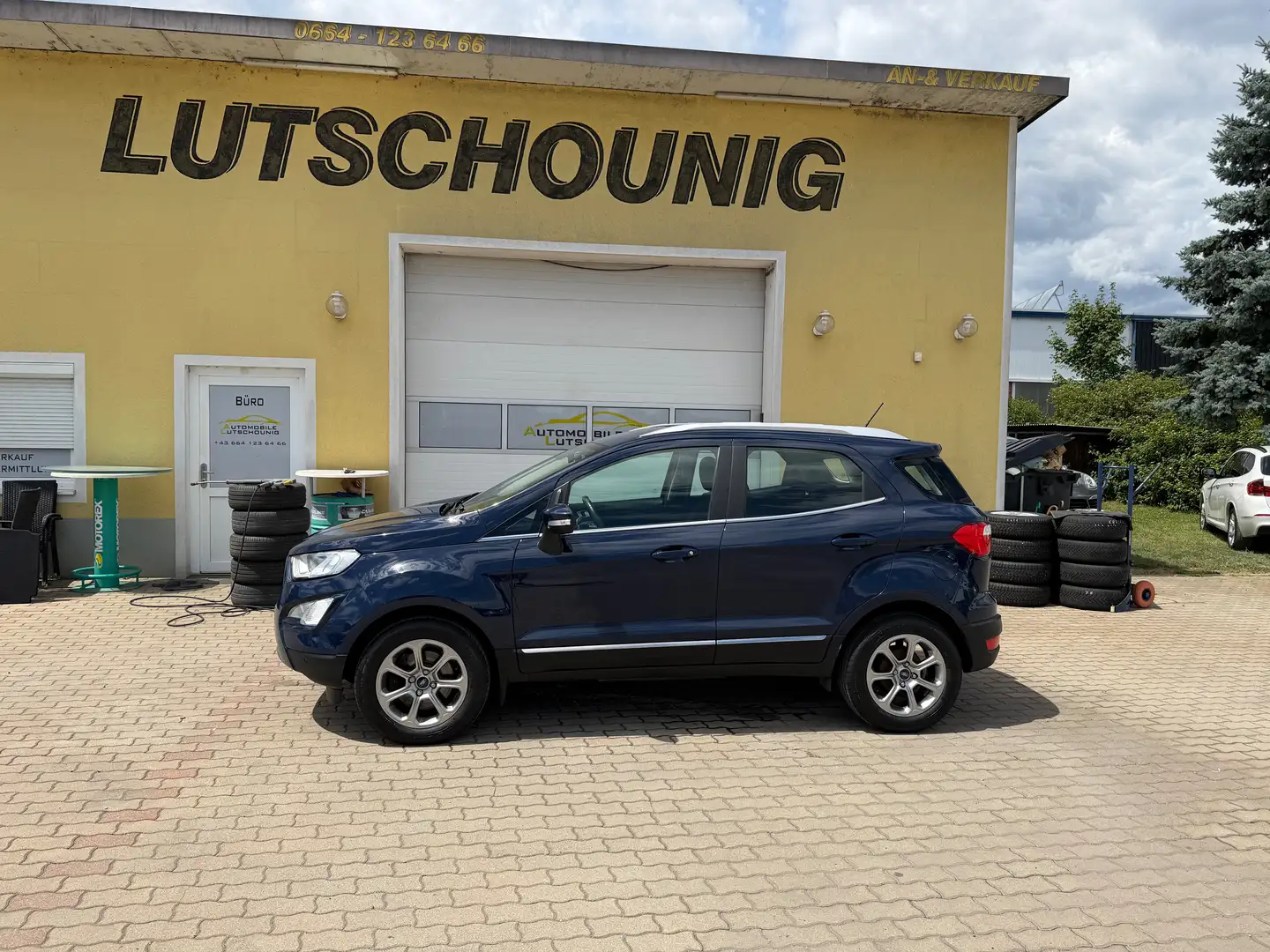 Ford EcoSport 1.0 Benzin Titanium Blau - 2