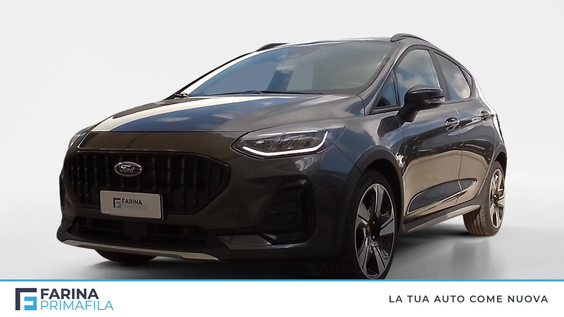 Ford Fiesta Active 1.0 ecoboost h X 125cv Grijs - 1