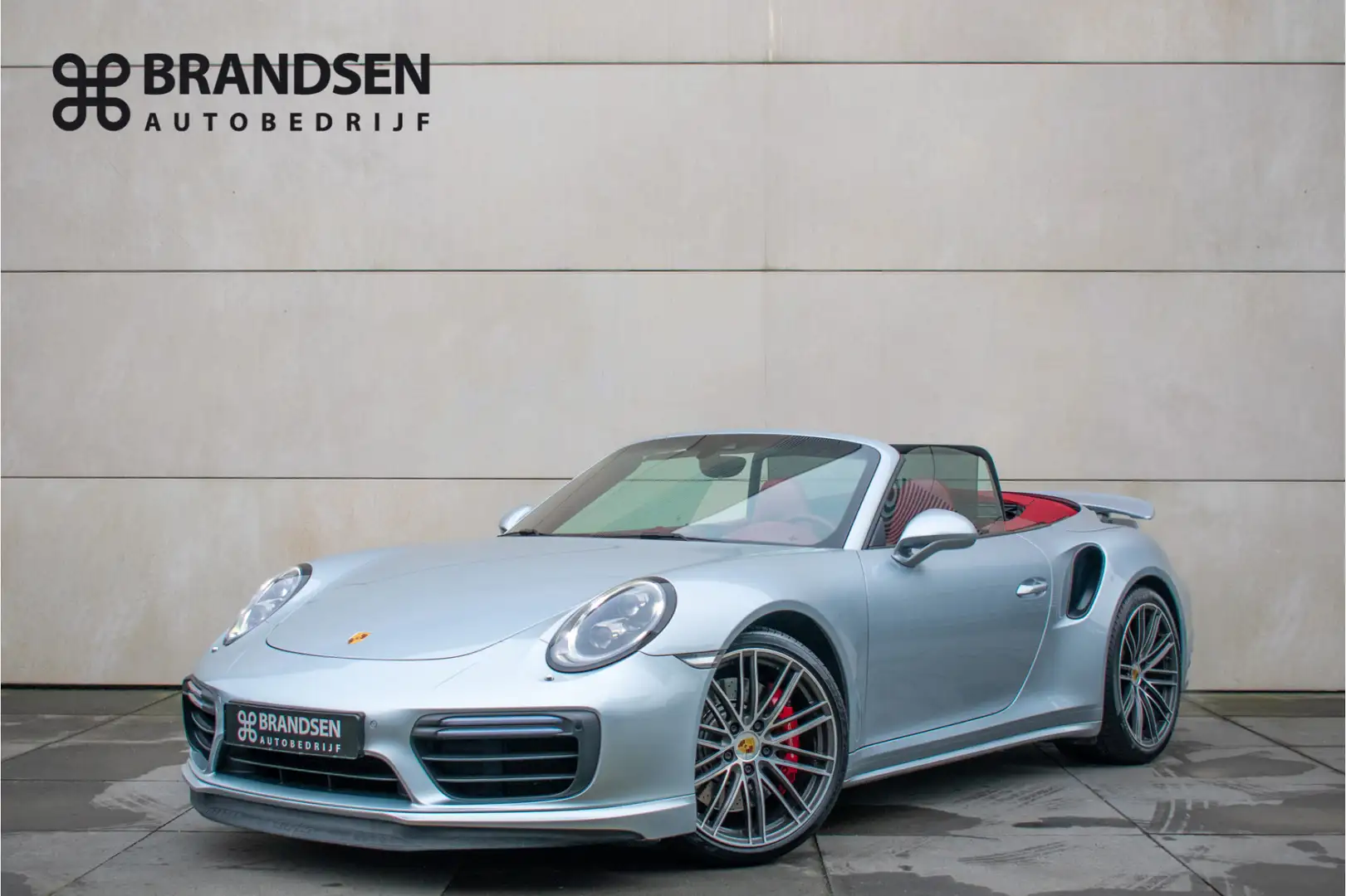 Porsche 991 Cabrio 3.8 Turbo Achterassturing - Carbon int. - 2 Сірий - 1