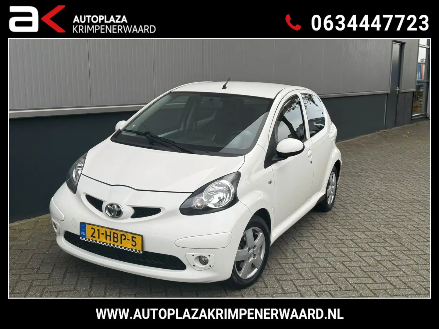 Toyota Aygo 1.0-12V Sport Airco Carplay Nieuwe apk Wit - 1