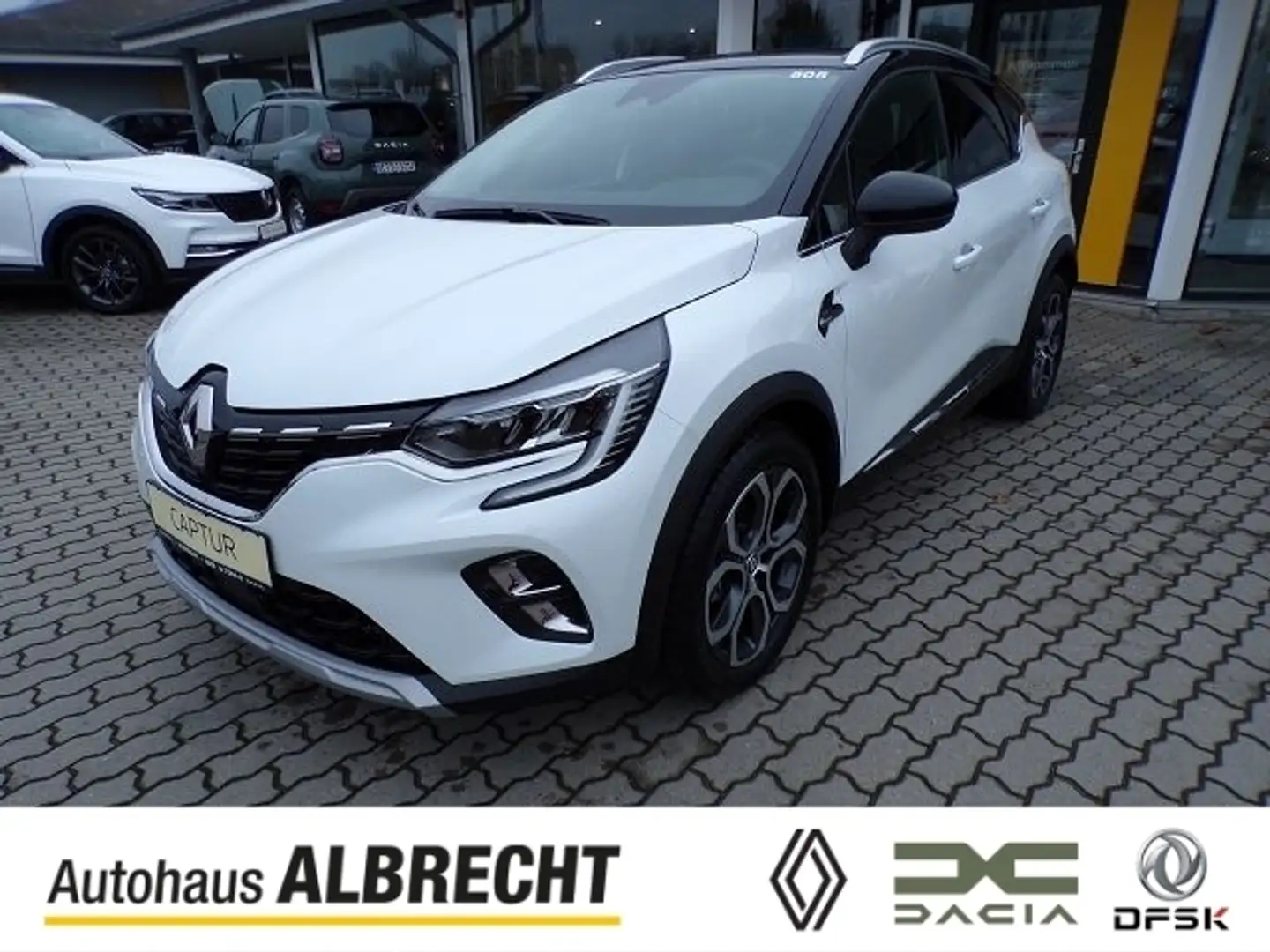 Renault Captur TECHNO E-TECH Plug-in 160 Blanc - 1
