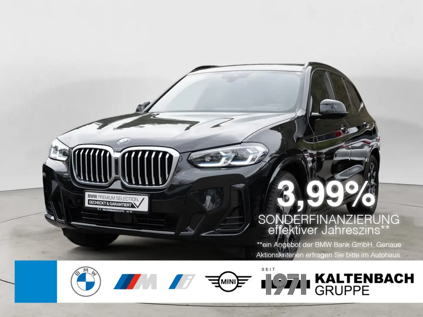 BMW X3 xDrive 20d M-Sport PANO AHK HUD LASER ACC Noir - 1