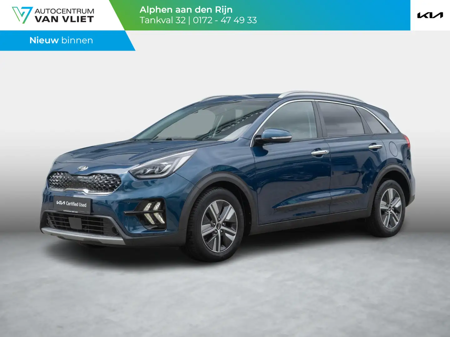 Kia Niro 1.6 GDi Hybrid DynamicPlusLine | Stoel en stuurver Blau - 1
