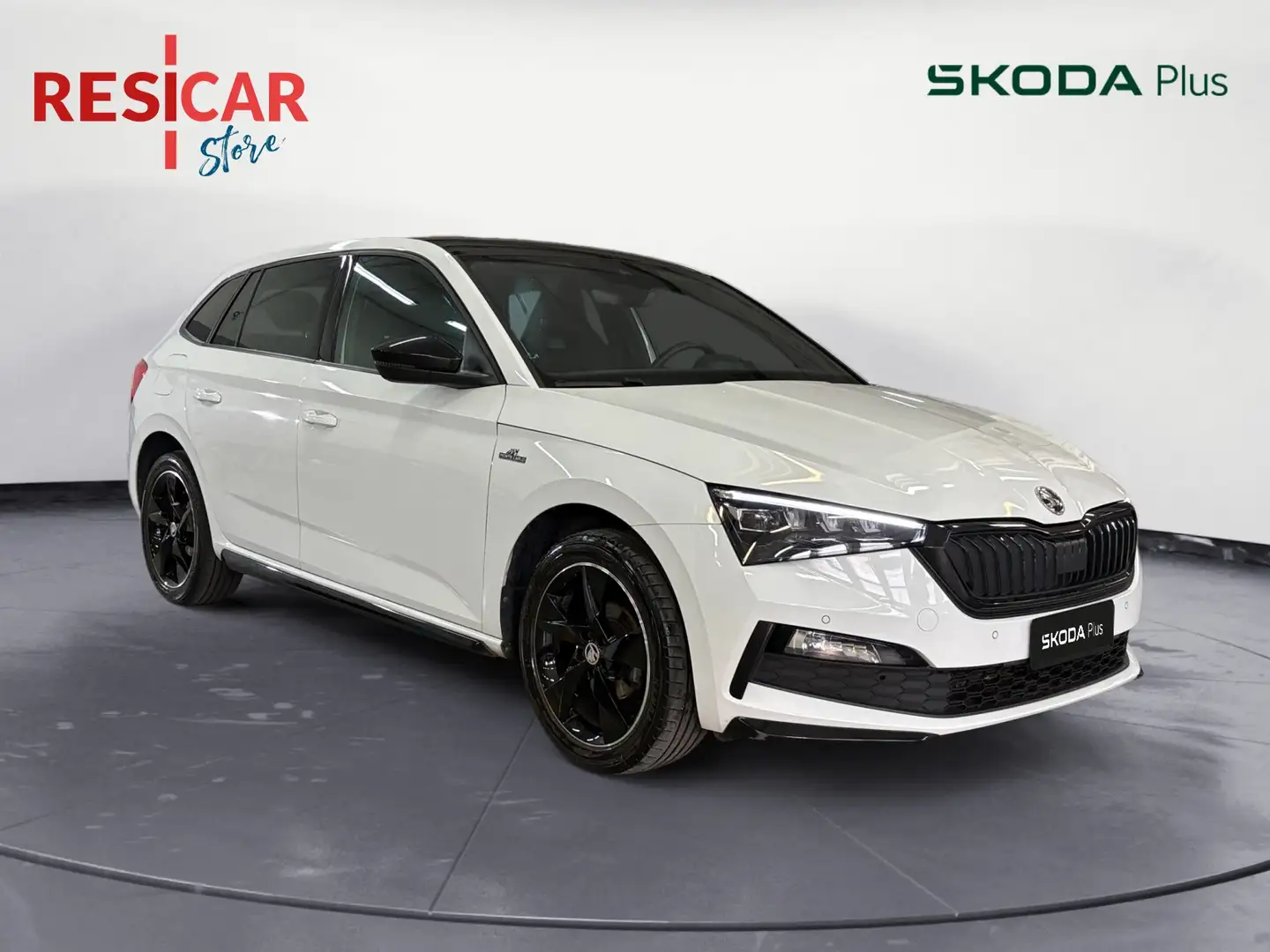 Skoda Scala Berlina 1.0 G-TEC Sport Monte Carlo Bianco - 1