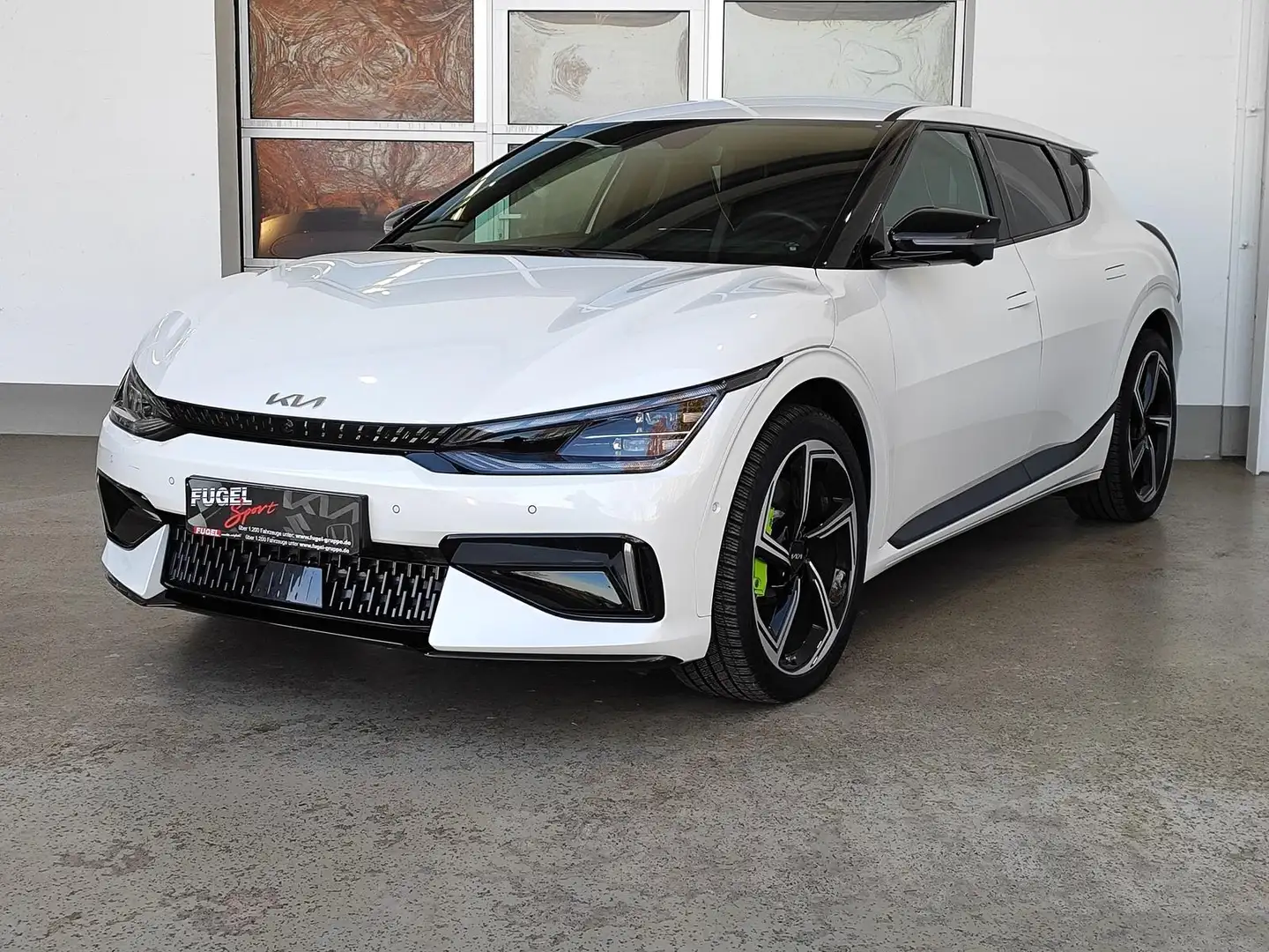 Kia EV6 77,4 GT 4WD LED|WP|21Z|4xSHZ|HuD|360° Blanc - 2