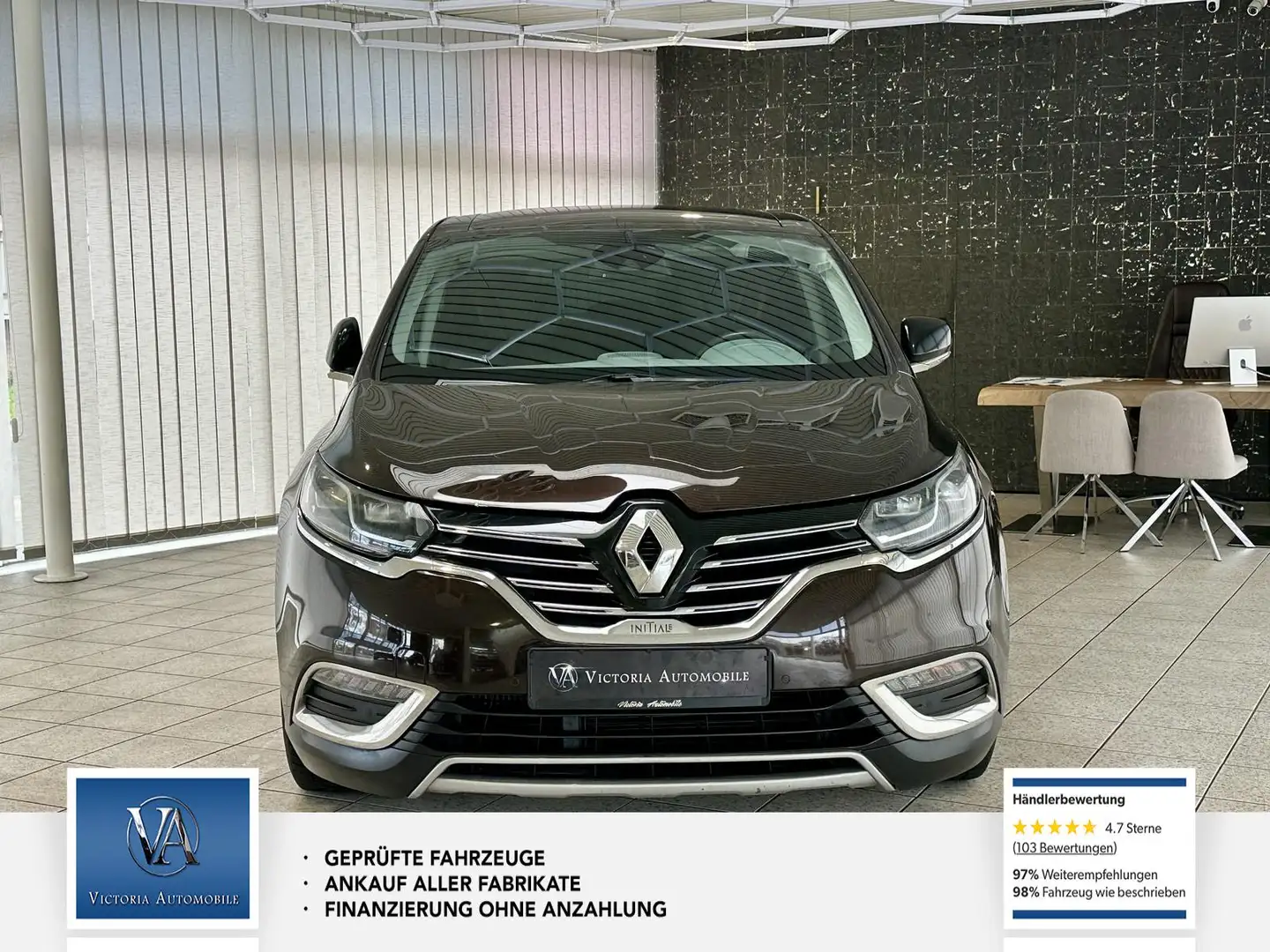 Renault Espace V Mega Ausstattung, 7 Sitzer, Panoramadach, Head-u Braun - 2
